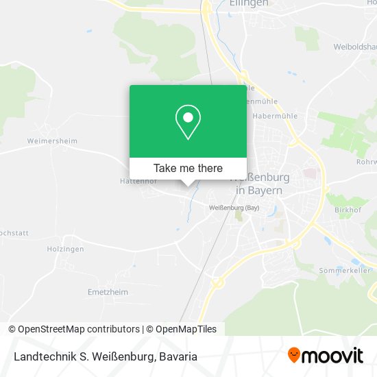 Landtechnik S. Weißenburg map