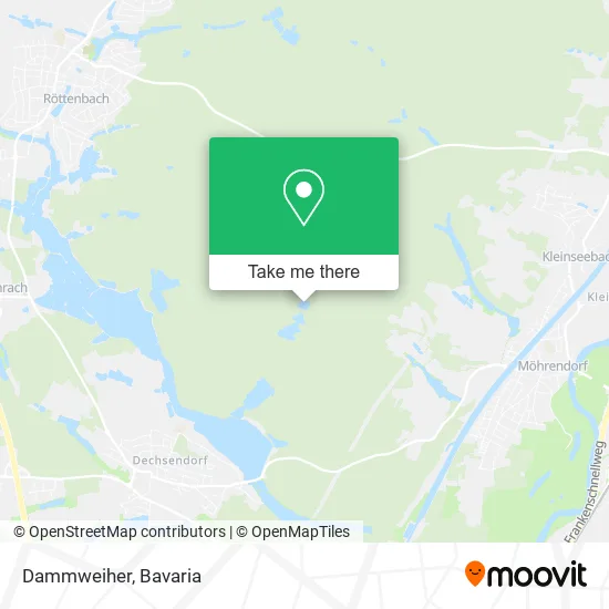 Карта Dammweiher