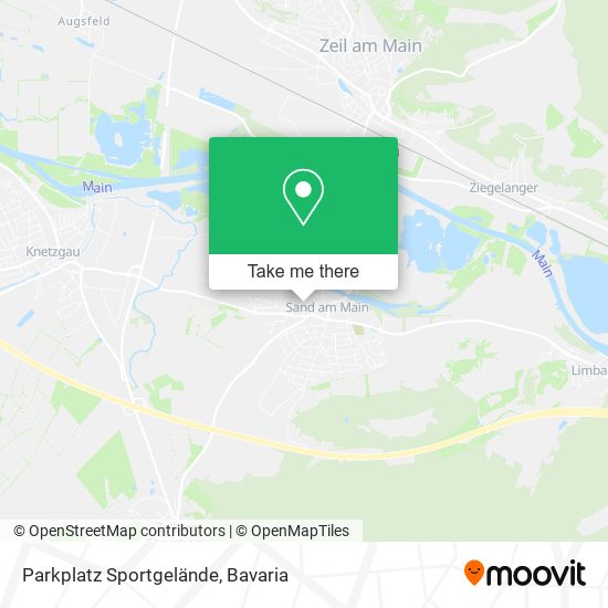 Parkplatz Sportgelände map