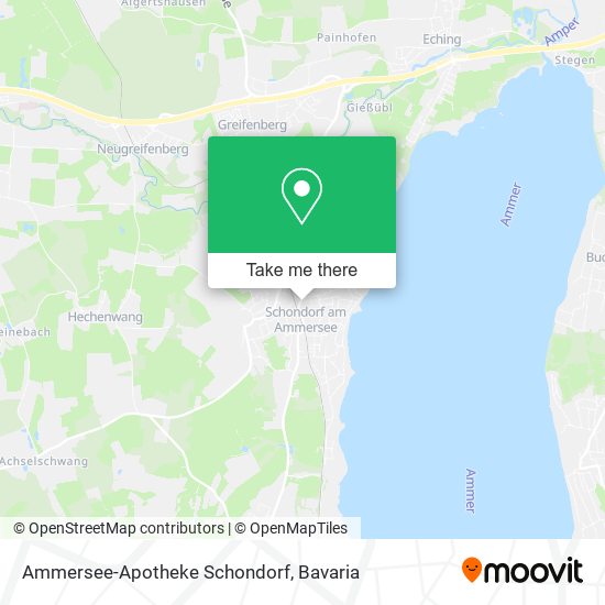 Ammersee-Apotheke Schondorf map