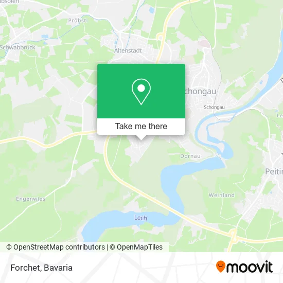 Карта Forchet