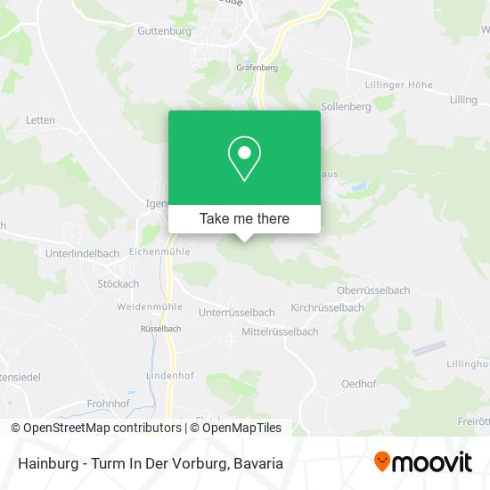 Hainburg - Turm In Der Vorburg map