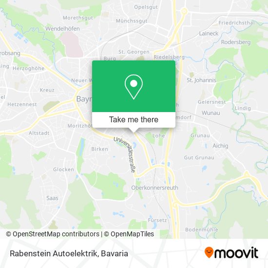 Rabenstein Autoelektrik map