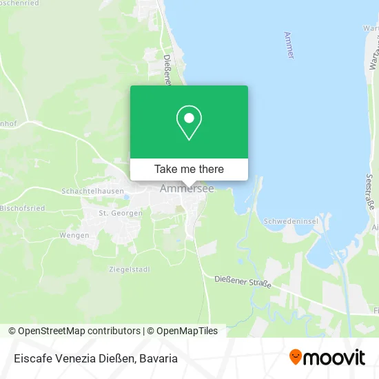 Карта Eiscafe Venezia Dießen