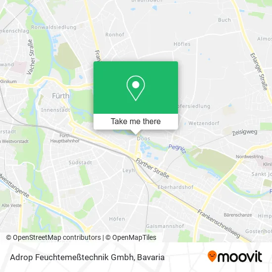 Карта Adrop Feuchtemeßtechnik Gmbh