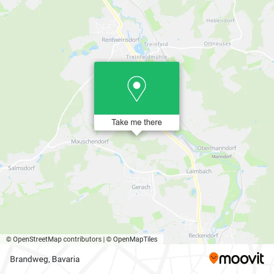Brandweg map