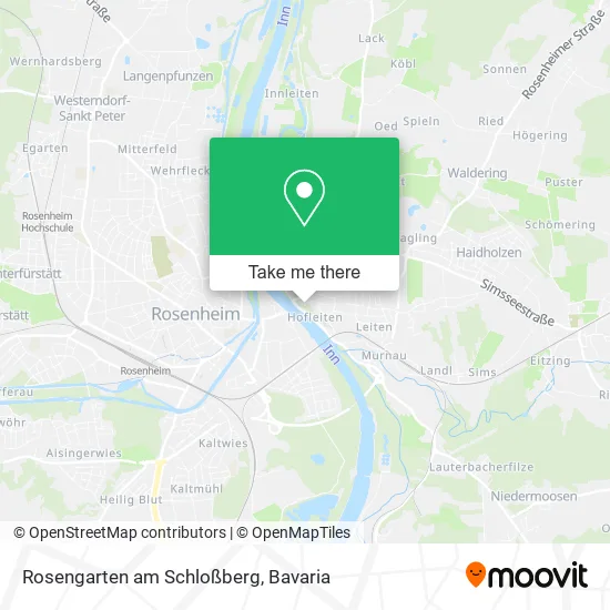 Карта Rosengarten am Schloßberg