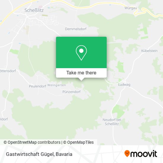 Gastwirtschaft Gügel map