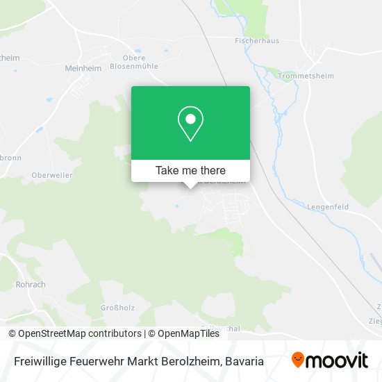 Freiwillige Feuerwehr Markt Berolzheim map