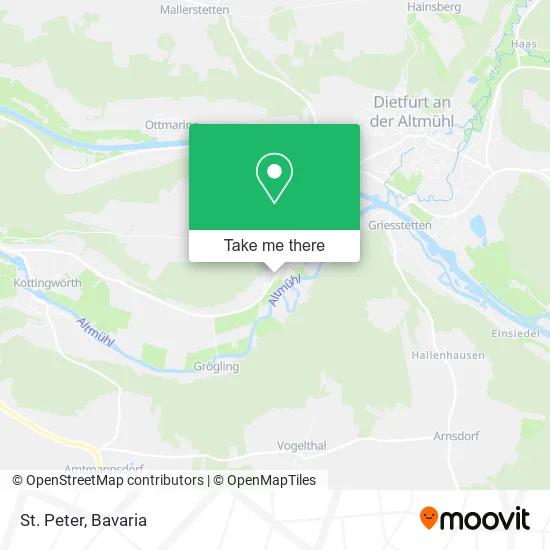 Карта St. Peter