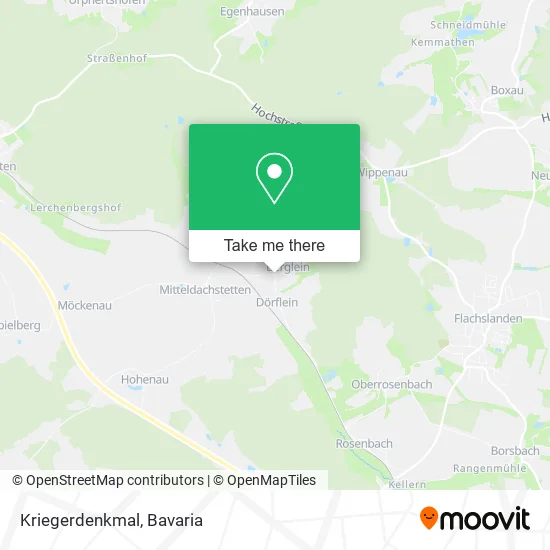 Карта Kriegerdenkmal