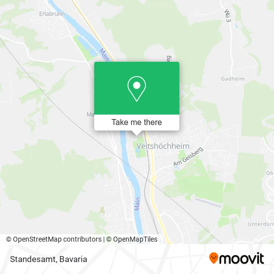 Карта Standesamt