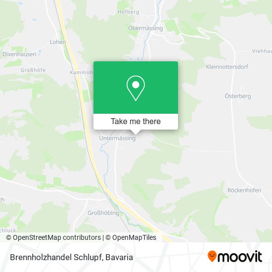 Brennholzhandel Schlupf map