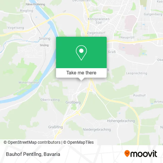 Карта Bauhof Pentllng