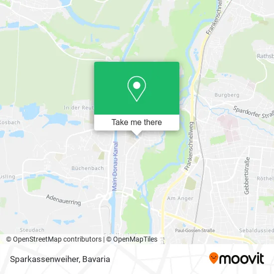 Карта Sparkassenweiher