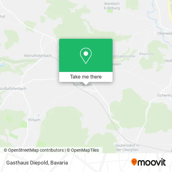 Карта Gasthaus Diepold