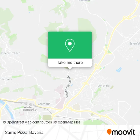 Карта Sam's Pizza
