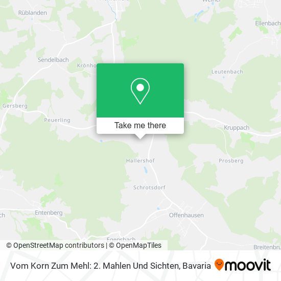 Vom Korn Zum Mehl: 2. Mahlen Und Sichten map