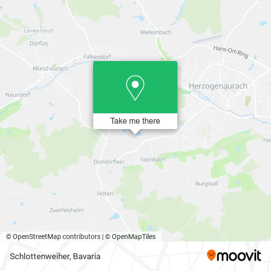 Карта Schlottenweiher