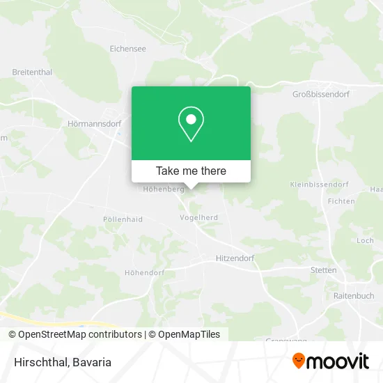 Карта Hirschthal