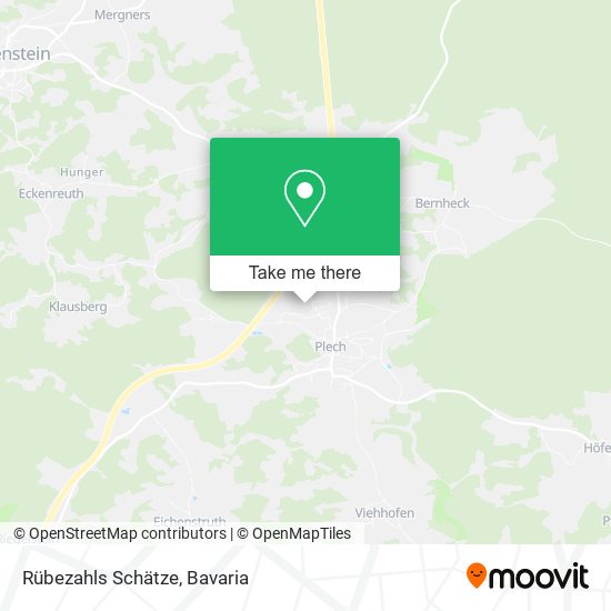 Rübezahls Schätze map
