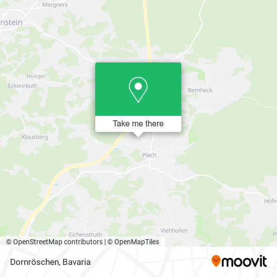 Карта Dornröschen