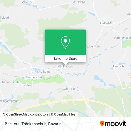 Bäckerei Tränkenschuh map