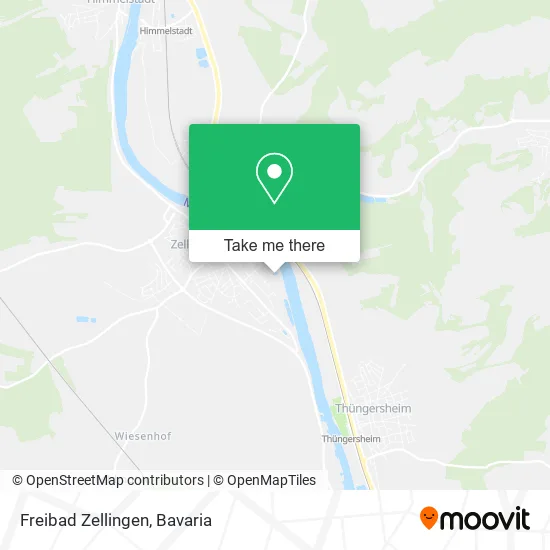 Карта Freibad Zellingen