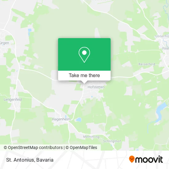 Карта St. Antonius