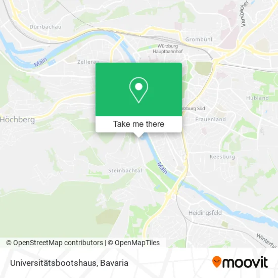 Карта Universitätsbootshaus
