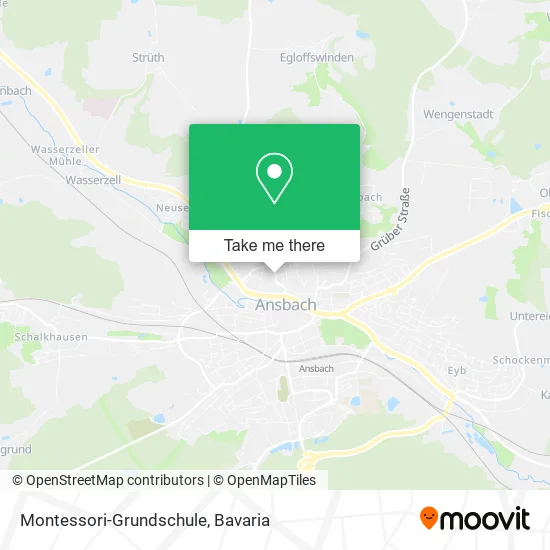 Карта Montessori-Grundschule