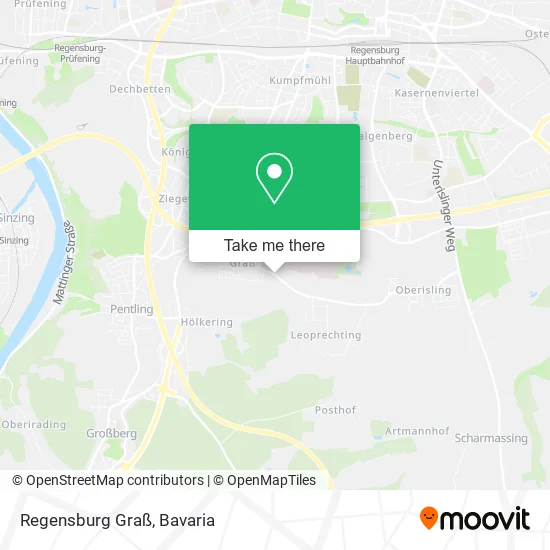 Карта Regensburg Graß