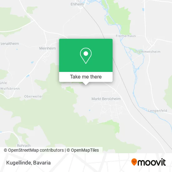 Карта Kugellinde