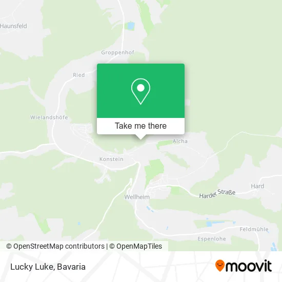 Карта Lucky Luke