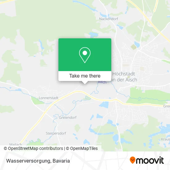 Карта Wasserversorgung