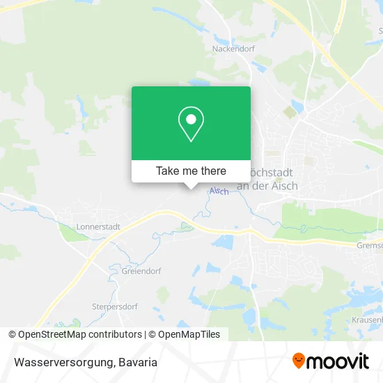 Карта Wasserversorgung