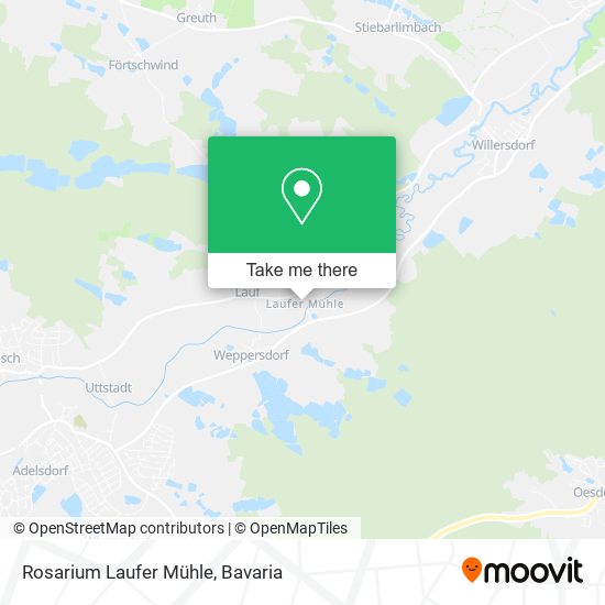 Rosarium Laufer Mühle map