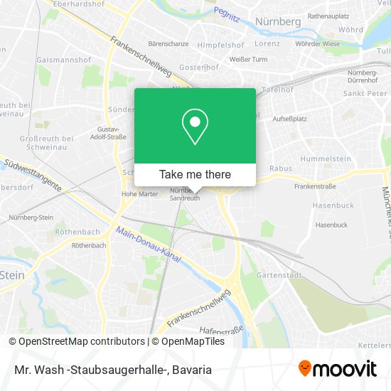 Mr. Wash -Staubsaugerhalle- map