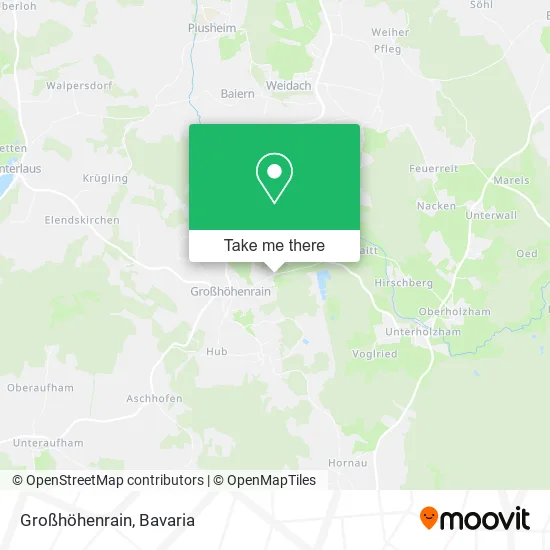 Карта Großhöhenrain