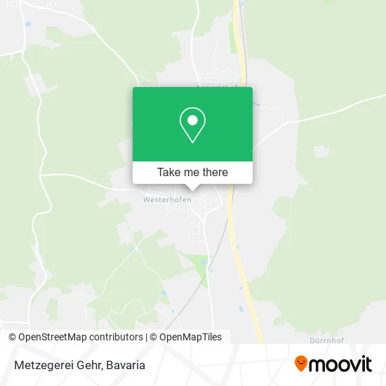 Карта Metzegerei Gehr