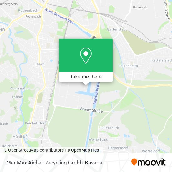Mar Max Aicher Recycling Gmbh map