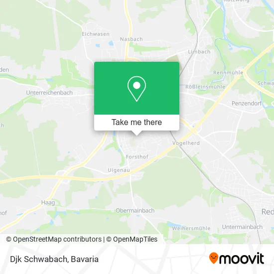 Карта Djk Schwabach