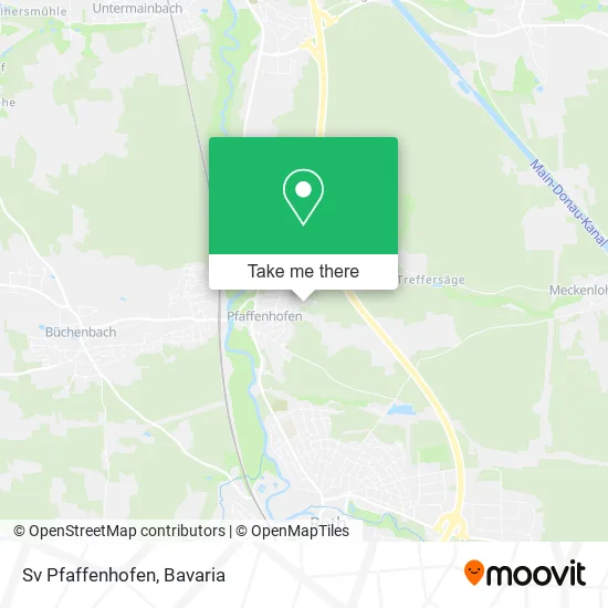 Карта Sv Pfaffenhofen