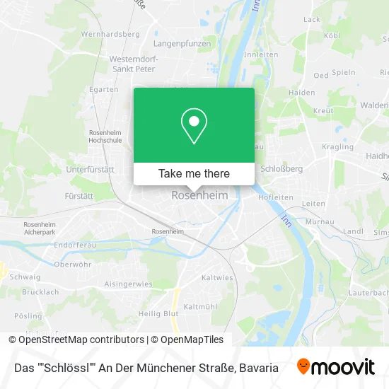 Карта Das ""Schlössl"" An Der Münchener Straße