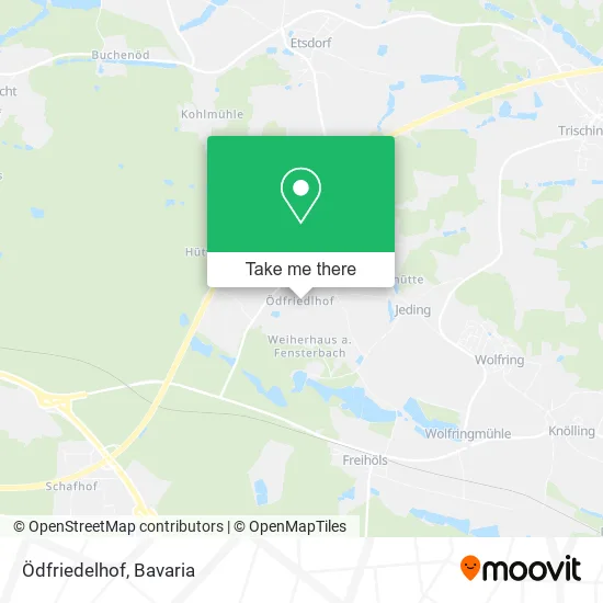 Карта Ödfriedelhof