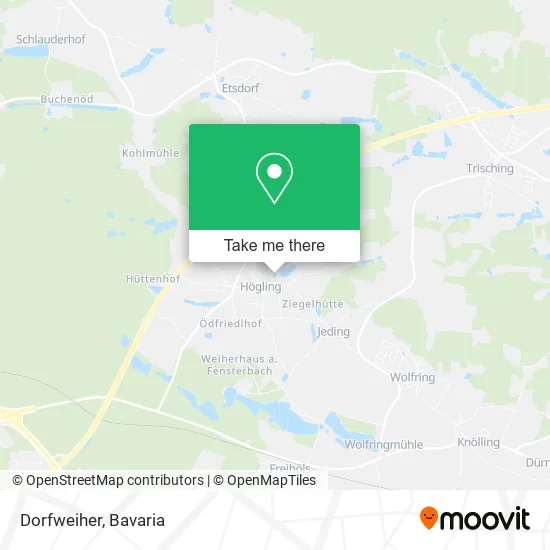 Карта Dorfweiher