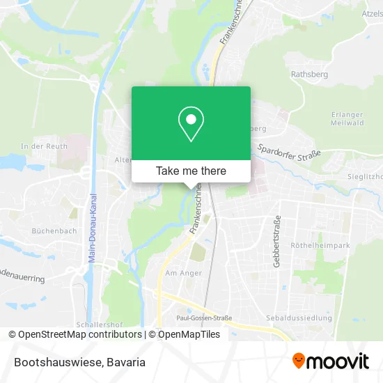 Карта Bootshauswiese