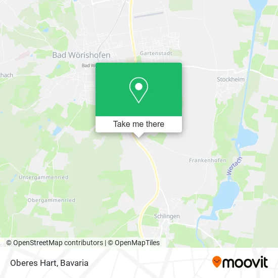 Карта Oberes Hart