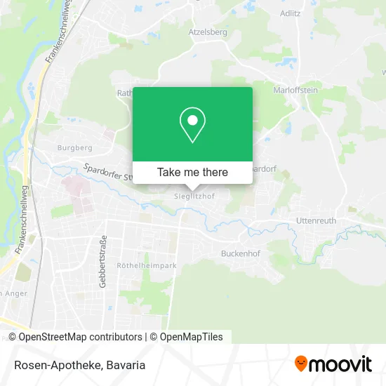 Rosen-Apotheke map