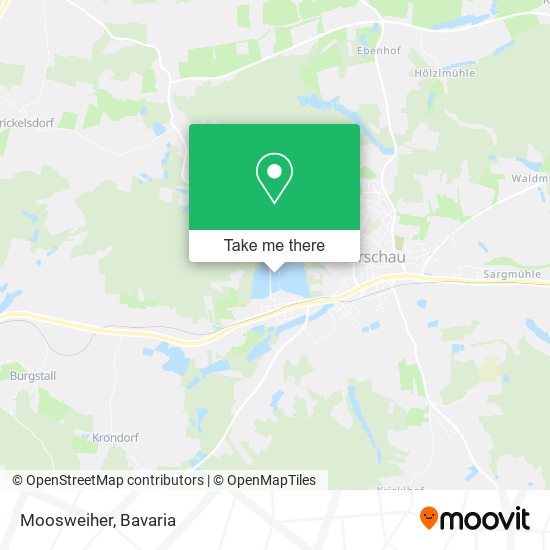 Moosweiher map